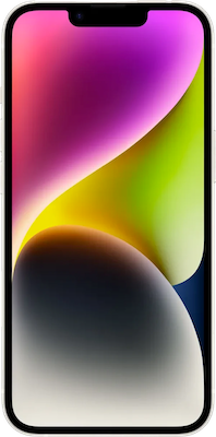 iPhone 14 5G Dual SIM on iD Mobile in Yellow