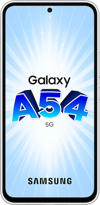 Galaxy A54 5G on O2 in White
