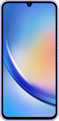 Galaxy A34 5G Dual SIM on iD Mobile in Purple