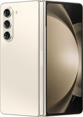Galaxy Z Fold5 5G on O2 in White