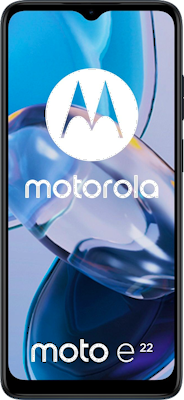 Moto E 22 Dual SIM on iD Mobile in Black