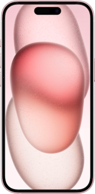 iPhone 15 5G Dual SIM on O2 in Pink
