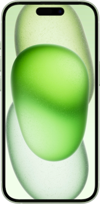 iPhone 15 5G Dual SIM on Sky Mobile in Green