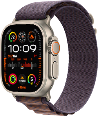 Watch Ultra 2 49mm (GPS  Plus Cellular) on O2 in Purple