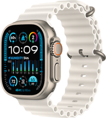 Watch Ultra 2 49mm (GPS  Plus Cellular) on O2 in White