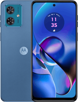 Moto G 54 5G on iD Mobile in Blue