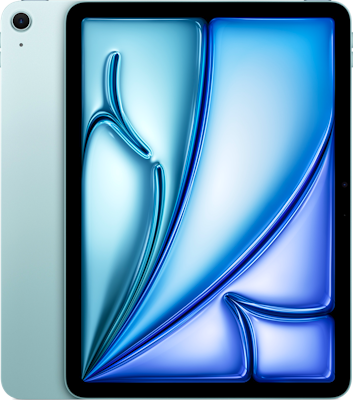 iPad Air 11" (2024) on O2 in Blue