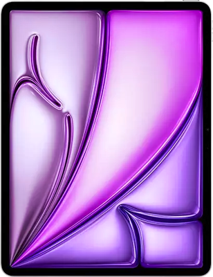 iPad Air 11" (2024) on O2 in Purple