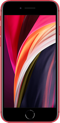 iPhone SE (2020) on Three in Red