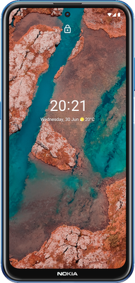 X 20 Dual SIM on Vodafone in Blue