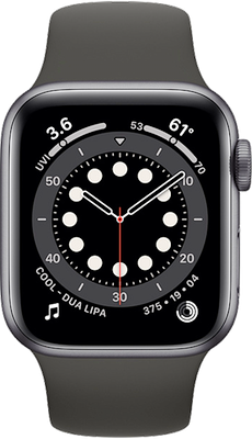Watch Series 6 44mm (GPS PlusCellular) on  O2 in Grey
