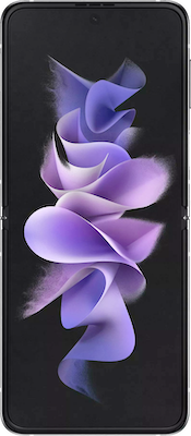 Galaxy Z Flip4 5G on Three in Purple