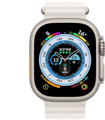 Watch Ultra 49mm (GPS  Plus Cellular) White